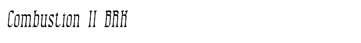 Combustion II BRK