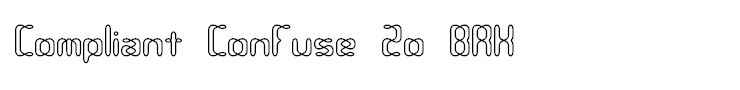 Compliant Confuse 2o BRK