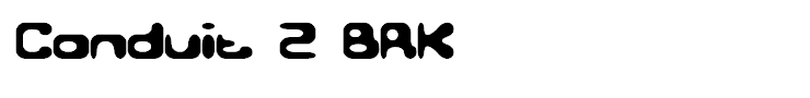 Conduit 2 BRK