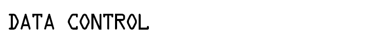 Data Control