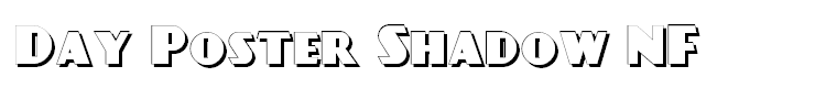 Day Poster Shadow NF