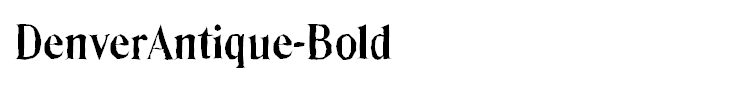 DenverAntique-Bold