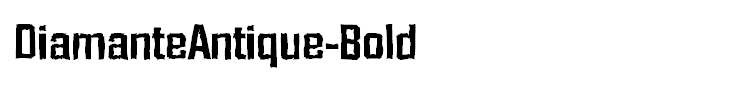DiamanteAntique-Bold