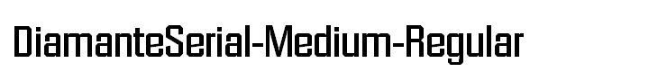 DiamanteSerial-Medium-Regular