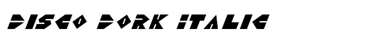 Disco Dork Italic