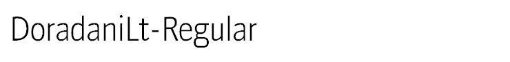 DoradaniLt-Regular