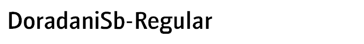 DoradaniSb-Regular