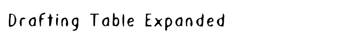 Drafting Table Expanded