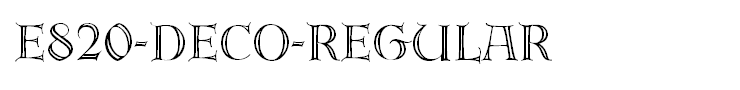 E820-Deco-Regular
