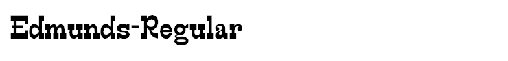 Edmunds-Regular