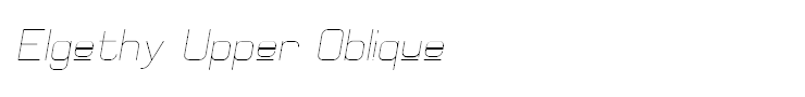 Elgethy Upper Oblique