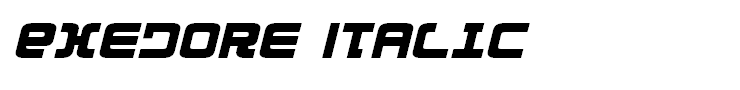 Exedore Italic