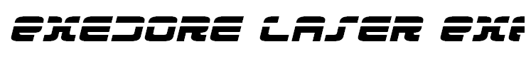 Exedore Laser Exp Italic