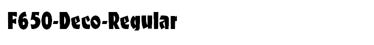 F650-Deco-Regular