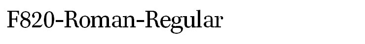 F820-Roman-Regular