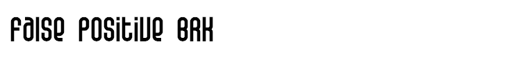 False Positive BRK