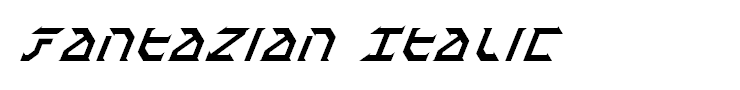 Fantazian Italic