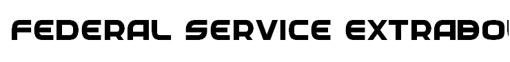 Federal Service ExtraBold