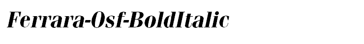 Ferrara-Osf-BoldItalic