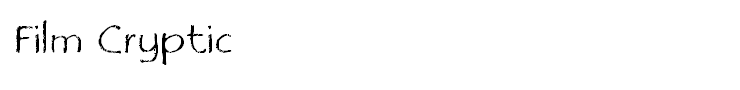 Film Cryptic