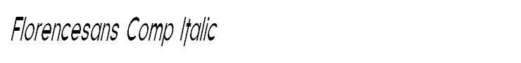 Florencesans Comp Italic