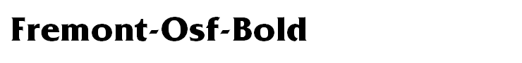 Fremont-Osf-Bold