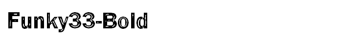 Funky33-Bold