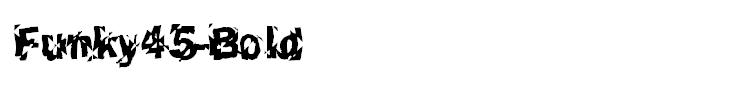 Funky45-Bold