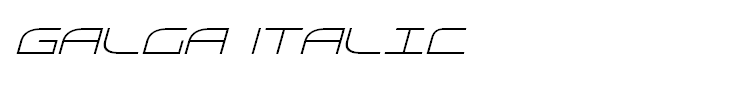 Galga Italic