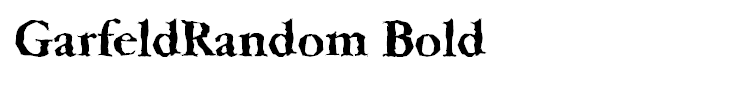 GarfeldRandom Bold