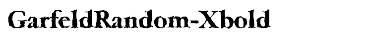 GarfeldRandom-Xbold