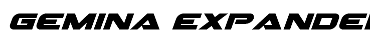 Gemina Expanded Italic