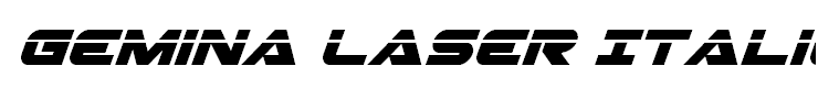 Gemina Laser Italic
