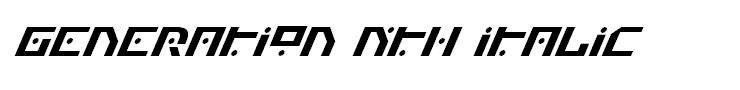 Generation Nth Italic