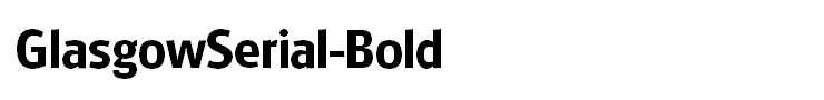 GlasgowSerial-Bold
