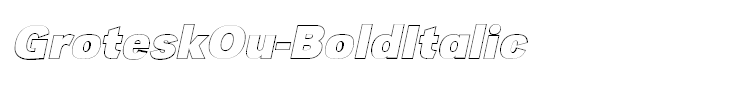 GroteskOu-BoldItalic