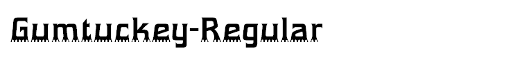 Gumtuckey-Regular