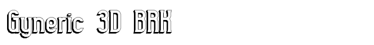 Gyneric 3D BRK