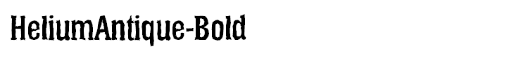 HeliumAntique-Bold