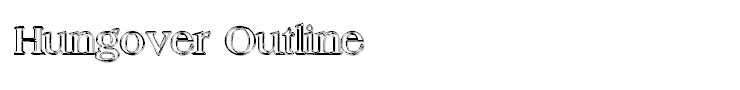 Hungover Outline