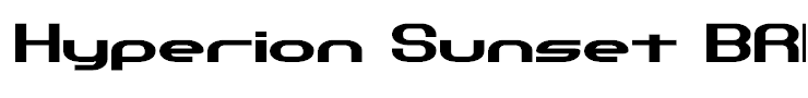 Hyperion Sunset BRK