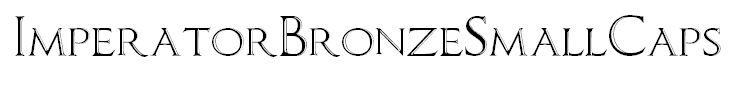 ImperatorBronzeSmallCaps