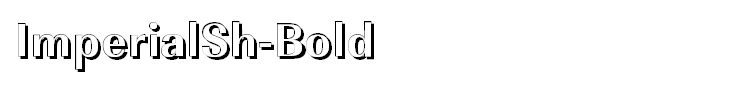 ImperialSh-Bold