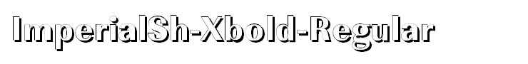 ImperialSh-Xbold-Regular