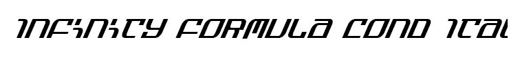 Infinity Formula Cond Italic
