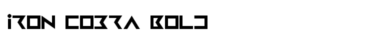 Iron Cobra Bold