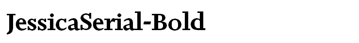 JessicaSerial-Bold