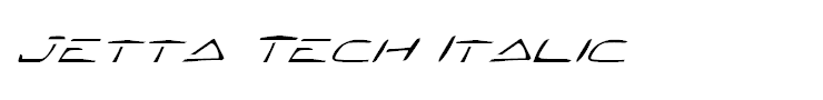 Jetta Tech Italic