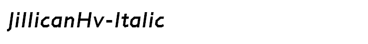 JillicanHv-Italic