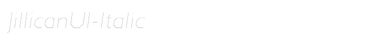 JillicanUl-Italic